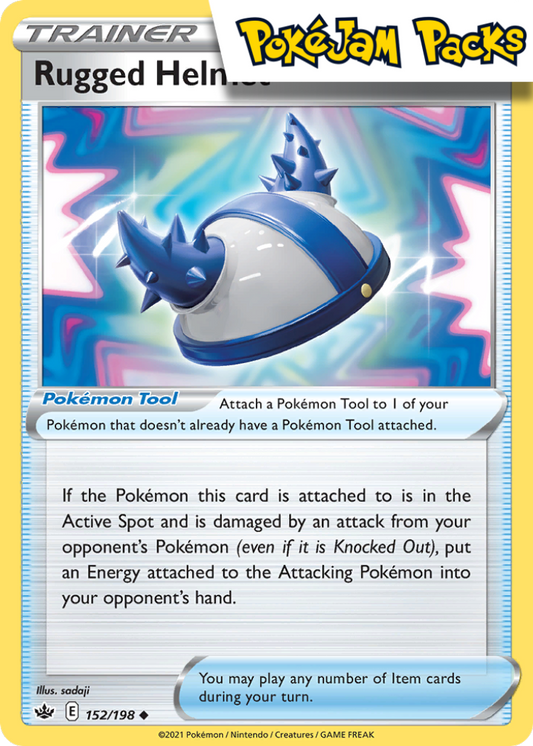 Rugged Helmet - 152/198 - Uncommon - Chilling Reign - Pokemon TCG