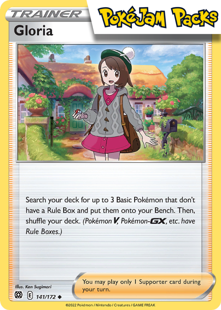 Gloria - 141/172 - Uncommon - Brilliant Stars - Pokemon TCG