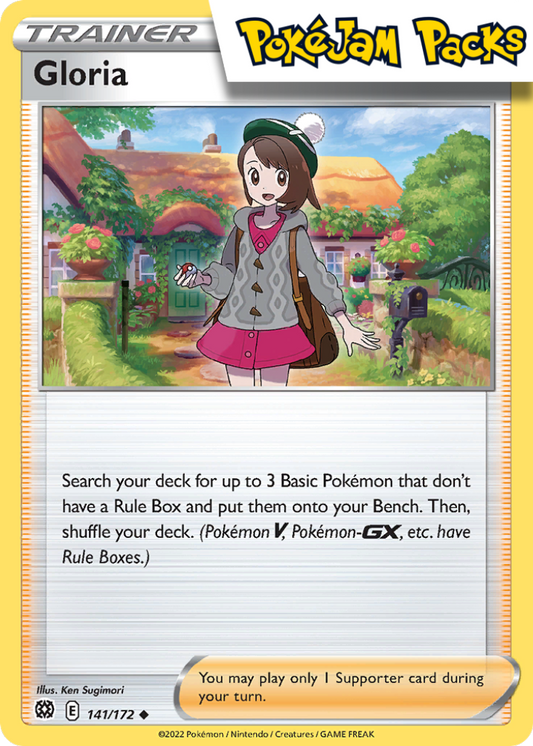 Gloria - 141/172 - Uncommon - Brilliant Stars - Pokemon TCG