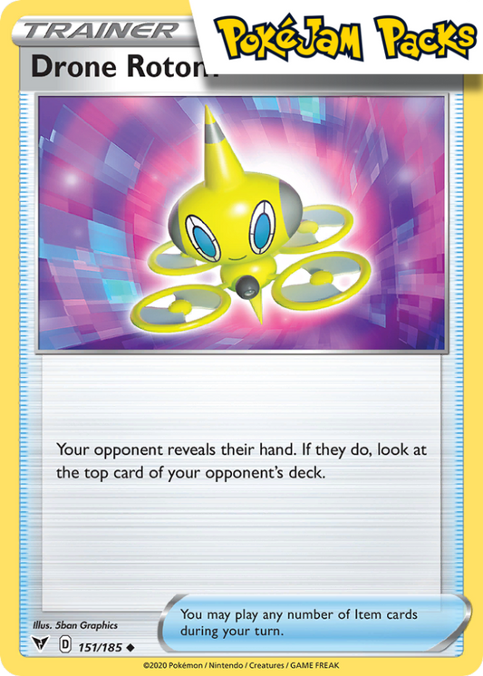 Drone Rotom - 151/185 - Uncommon - Vivid Voltage - Pokemon TCG