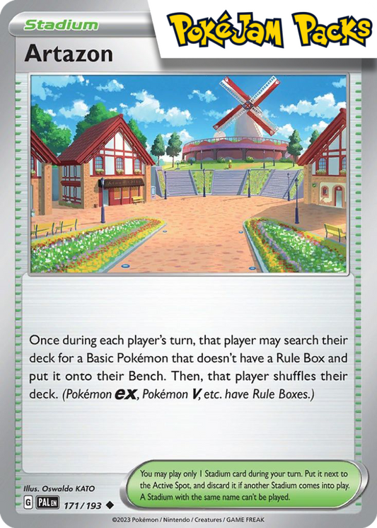 Artazon - 171/193 - Uncommon - Paldea Evolved - Pokemon TCG