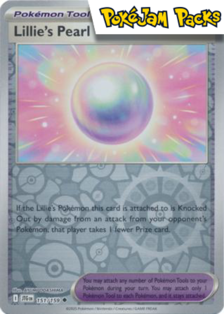 Lillie's Pearl - 151/159 - Uncommon Reverse Holo - Journey Together - Pokemon TCG