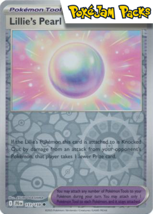 Lillie's Pearl - 151/159 - Uncommon Reverse Holo - Journey Together - Pokemon TCG