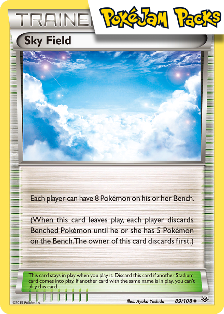 Sky Field - 89/108 - Uncommon - Roaring Skies - Pokemon TCG