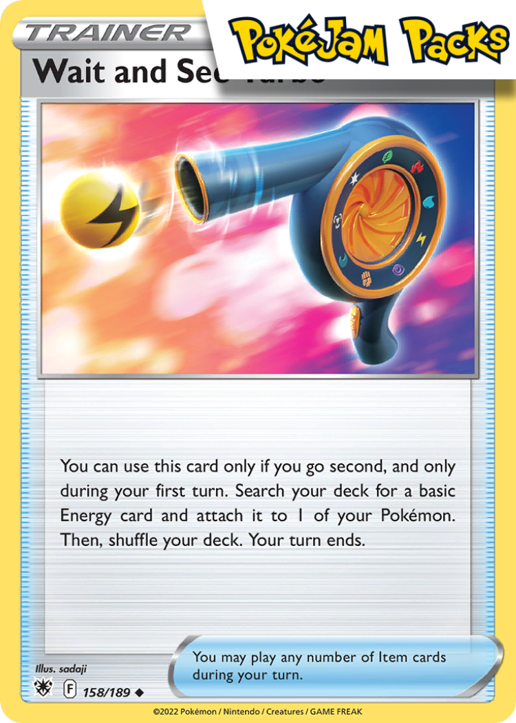 Wait and See Turbo - 158/189 - Uncommon - Astral Radiance - Pokemon TCG