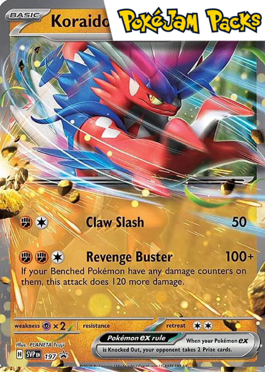 Koraidon ex - SVP197 - Ultra Rare Promo - Scarlet & Violet Promos - Pokemon TCG