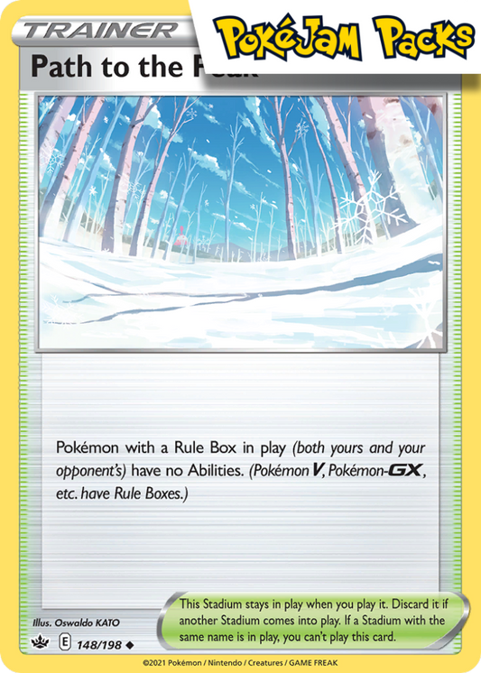 Path to the Peak - 148/198 - Uncommon - Chilling Reign - Pokemon TCG