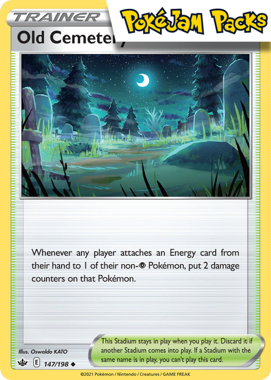Old Cemetery - 147/198 - Uncommon - Chilling Reign - Pokemon TCG