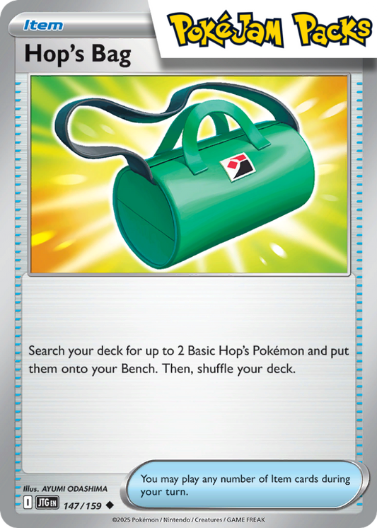 Hop's Bag - 147/159 - Uncommon - Journey Together - Pokemon TCG