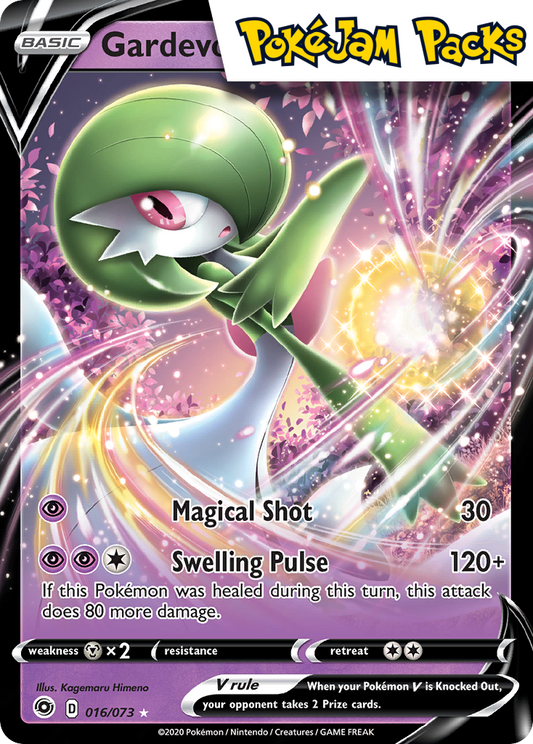 Gardevoir V - 016/073 - Ultra Rare - Champion's Path - Pokemon TCG