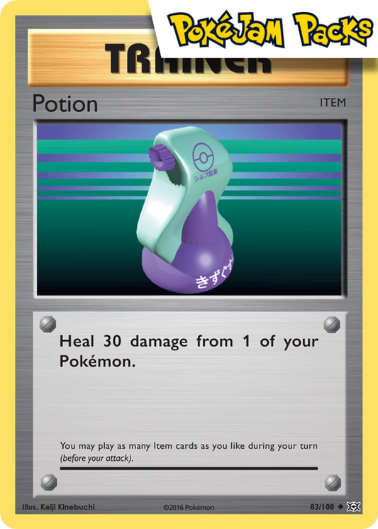 Potion - 83/108 - Uncommon - Evolutions - Pokemon TCG