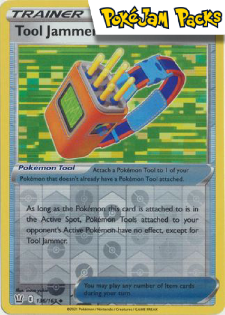 Tool Jammer - 136/163 - Uncommon Reverse Holo - Battle Styles - Pokemon TCG