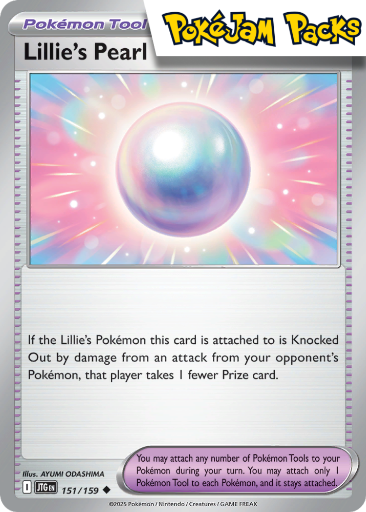 Lillie's Pearl - 151/159 - Uncommon - Journey Together - Pokemon TCG