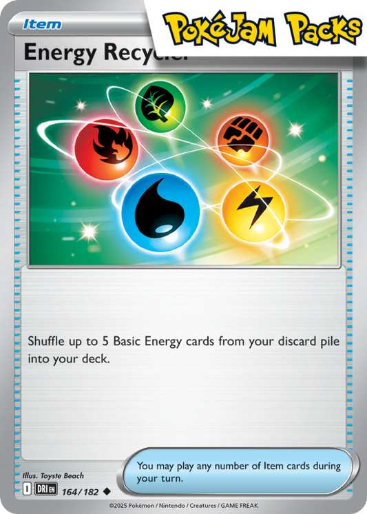 Energy Recycler - 164/182 - Uncommon - Destined Rivals - Pokemon TCG
