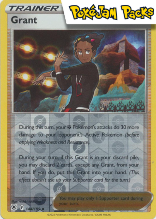 Grant - 144/189 - Uncommon Reverse Holo - Astral Radiance - Pokemon TCG