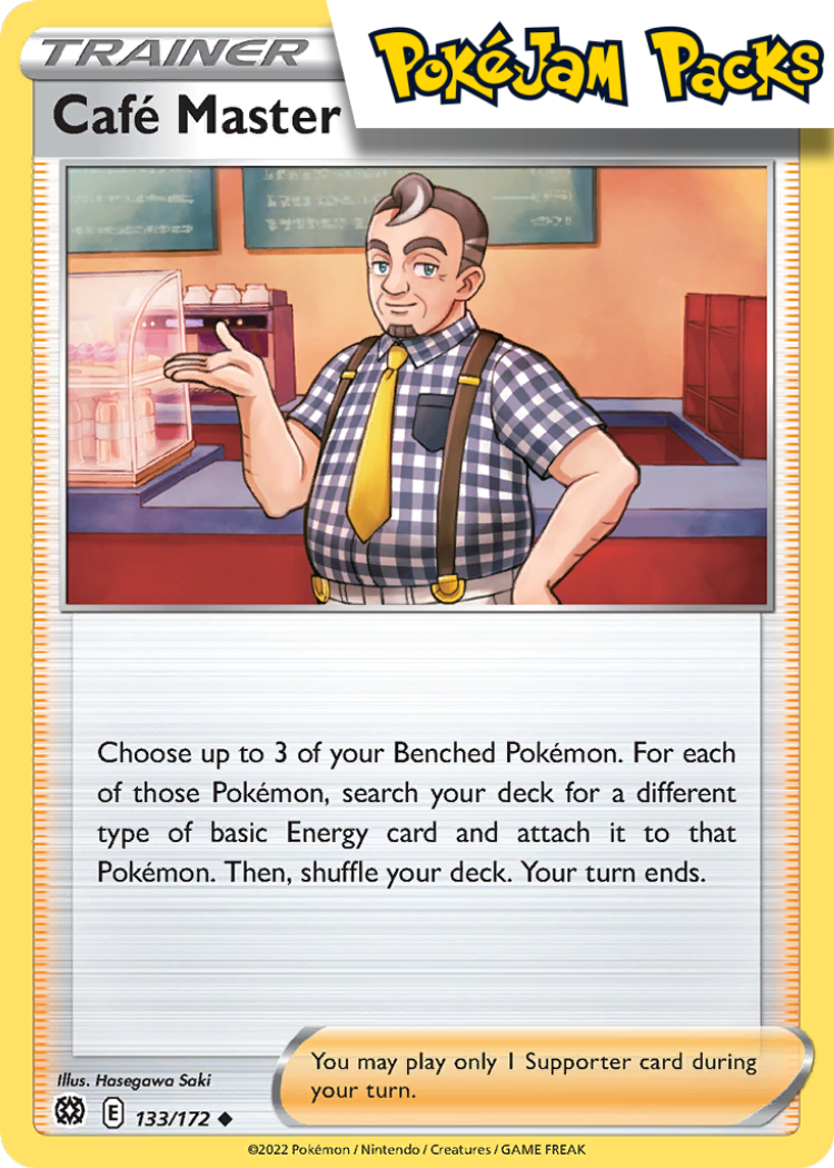 Cafe Master - 133/172 - Uncommon - Brilliant Stars - Pokemon TCG