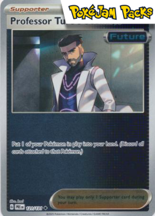 Professor Turo's Scenario - 121/131 - Uncommon Reverse Holo - Prismatic Evolutions - Pokemon TCG