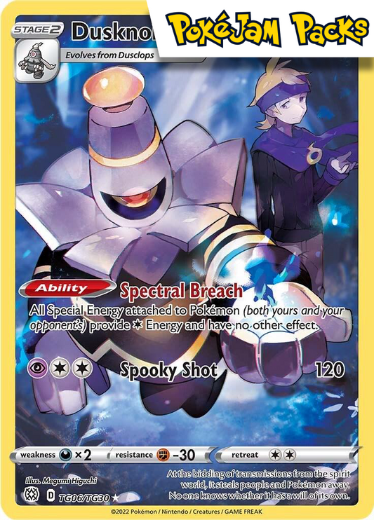 Dusknoir - TG06/TG30 - Holo Rare - Brilliant Stars - Pokemon TCG