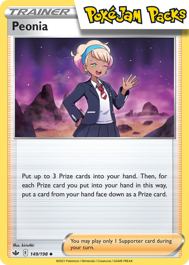 Peonia - 149/198 - Uncommon - Chilling Reign - Pokemon TCG