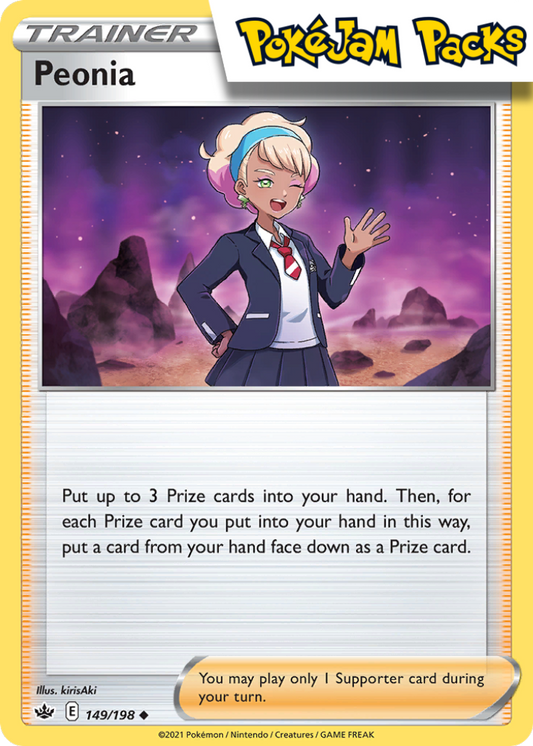 Peonia - 149/198 - Uncommon - Chilling Reign - Pokemon TCG