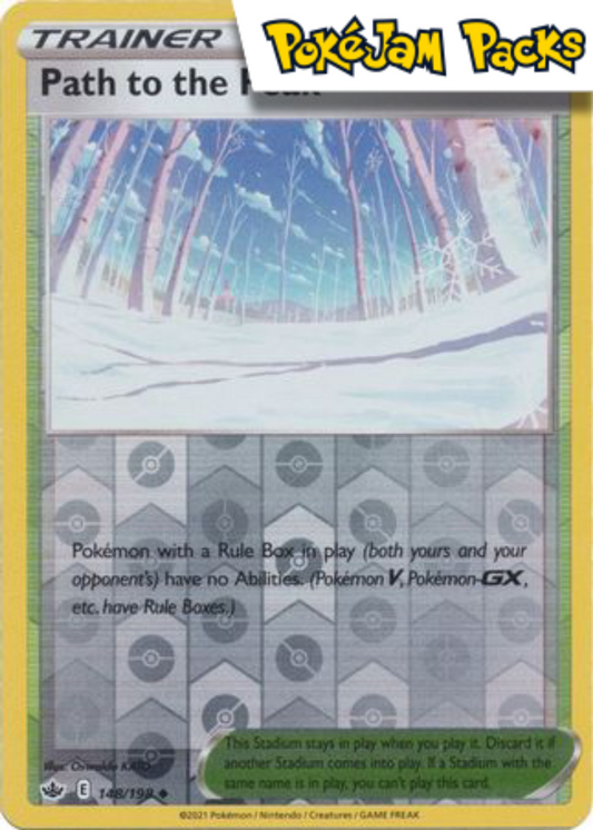 Path to the Peak - 148/198 - Uncommon Reverse Holo - Chilling Reign - Pokemon TCG