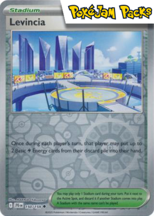 Levincia - 150/159 - Uncommon Reverse Holo - Journey Together - Pokemon TCG
