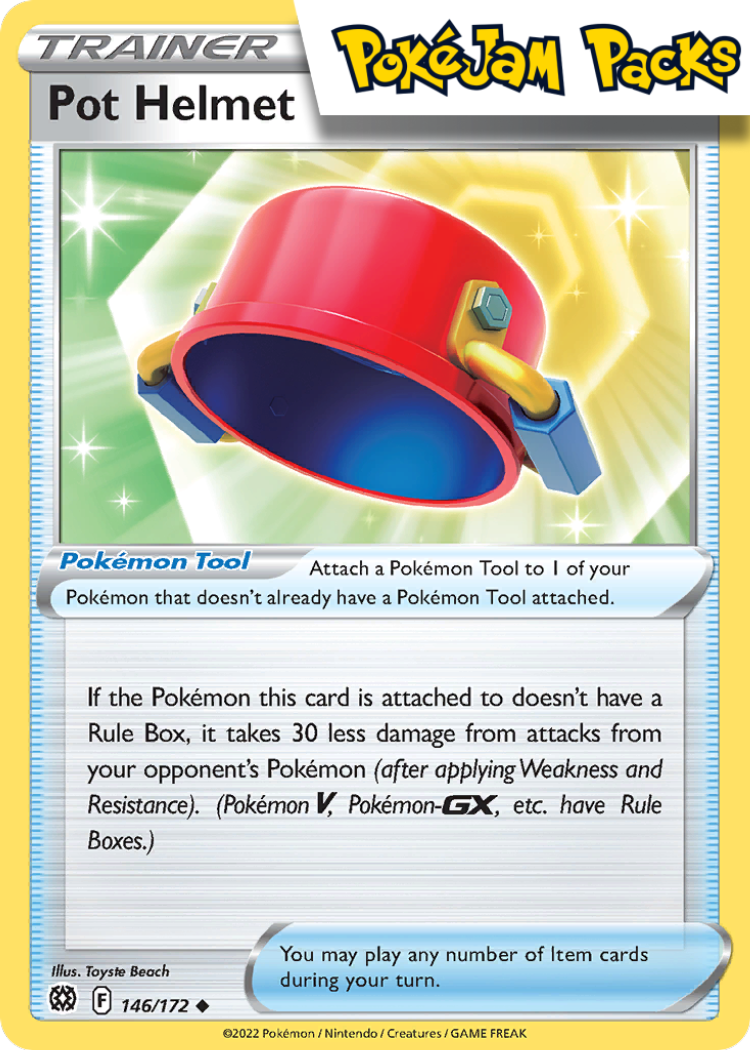 Pot Helmet - 146/172 - Uncommon - Brilliant Stars - Pokemon TCG