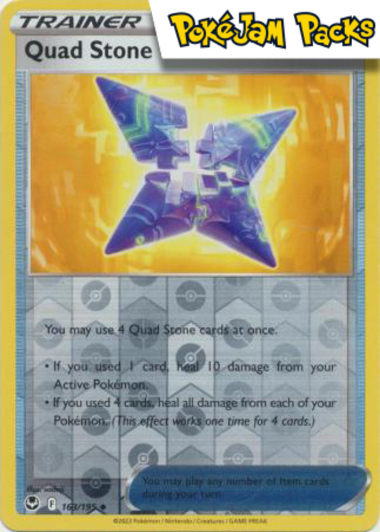 Quad Stone - 163/195 - Uncommon Reverse Holo - Silver Tempest - Pokemon TCG