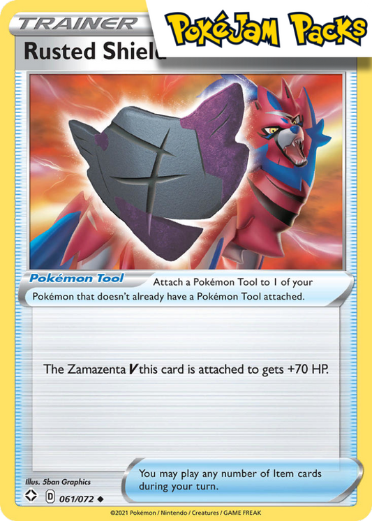 Rusted Shield - 061/072 - Uncommon - Shining Fates - Pokemon TCG
