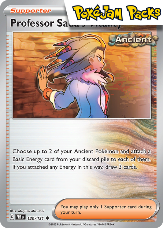 Professor Sada's Vitality - 120/131 - Uncommon - Prismatic Evolutions - Pokemon TCG