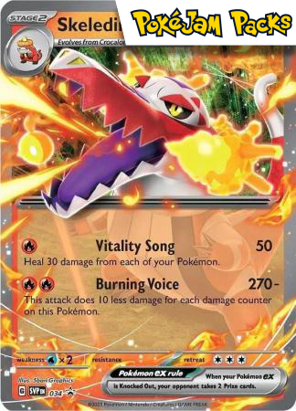 Skeledirge ex - SVP034 - Promo - Scarlet & Violet Promos - Pokemon TCG