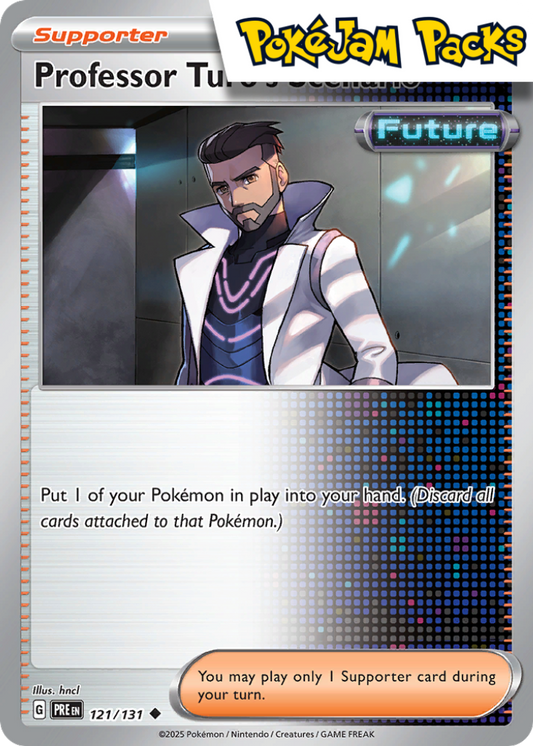 Professor Turo's Scenario - 121/131 - Uncommon - Prismatic Evolutions - Pokemon TCG