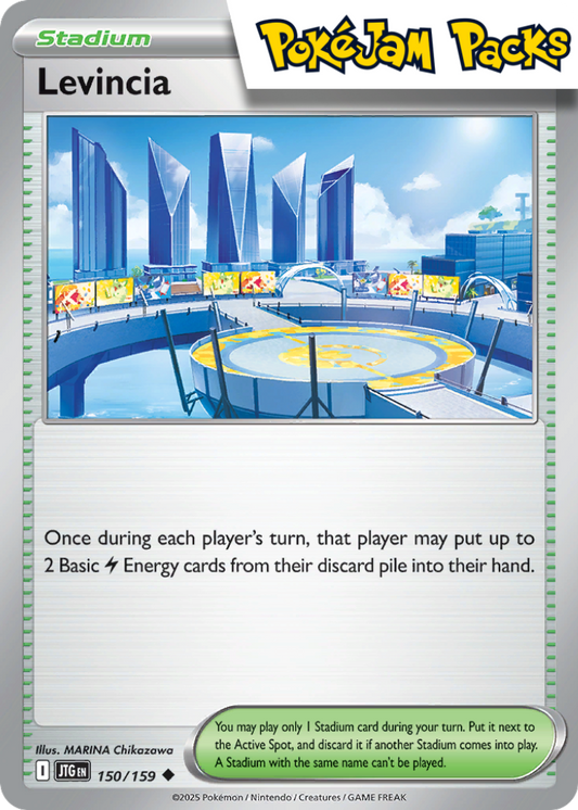 Levincia - 150/159 - Uncommon - Journey Together - Pokemon TCG