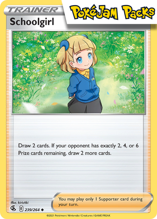 Schoolgirl - 239/264 - Uncommon - Fusion Strike - Pokemon TCG