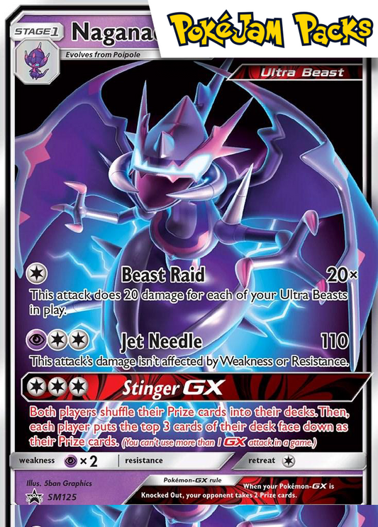 Naganadel GX - SM125 - Promo - Sun & Moon Promos - Pokemon TCG