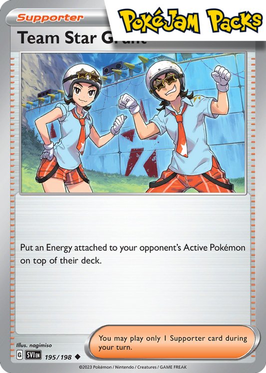 Team Star Grunt - 195/198 - Uncommon - Scarlet & Violet - Pokemon TCG