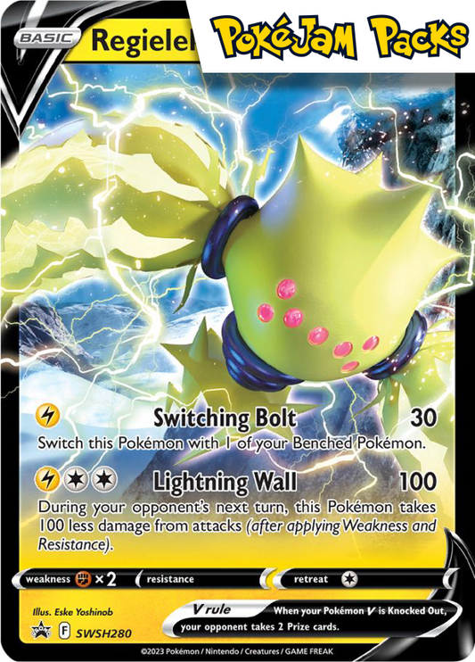 Regieleki V - SWSH280 - Promo - Sword & Shield Promos - Pokemon TCG