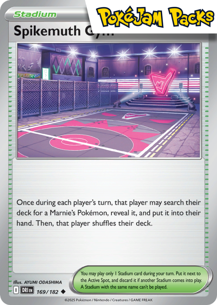 Spikemuth Gym - 169/182 - Uncommon - Destined Rivals - Pokemon TCG