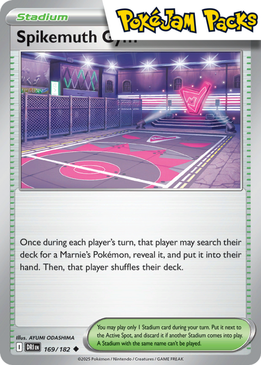 Spikemuth Gym - 169/182 - Uncommon - Destined Rivals - Pokemon TCG