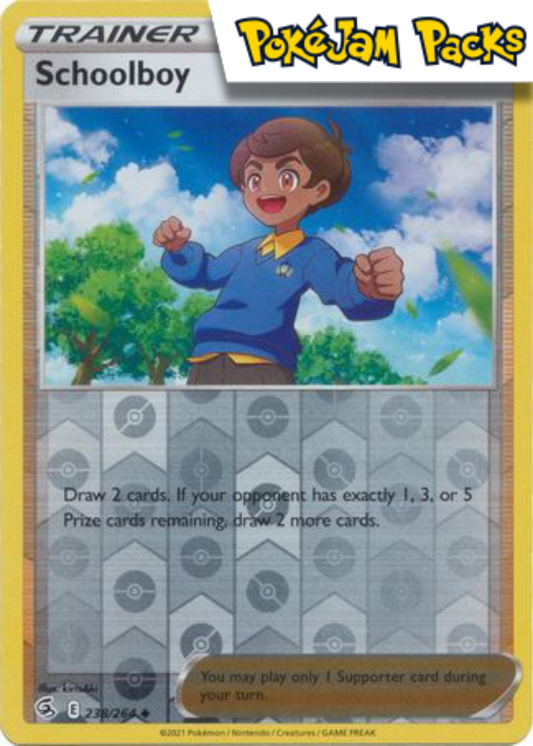 Schoolboy - 238/264 - Uncommon Reverse Holo - Fusion Strike - Pokemon TCG