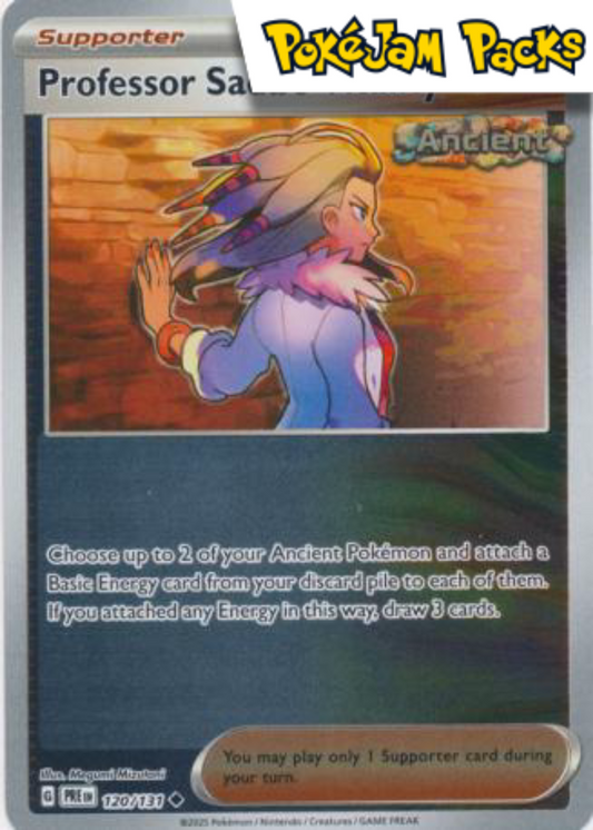 Professor Sada's Vitality - 120/131 - Uncommon Reverse Holo - Prismatic Evolutions - Pokemon TCG