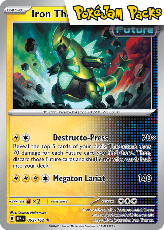 Iron Thorns (Deck Exclusive) - 062/162 - Non-Holo Rare - Temporal Forces - Pokemon TCG