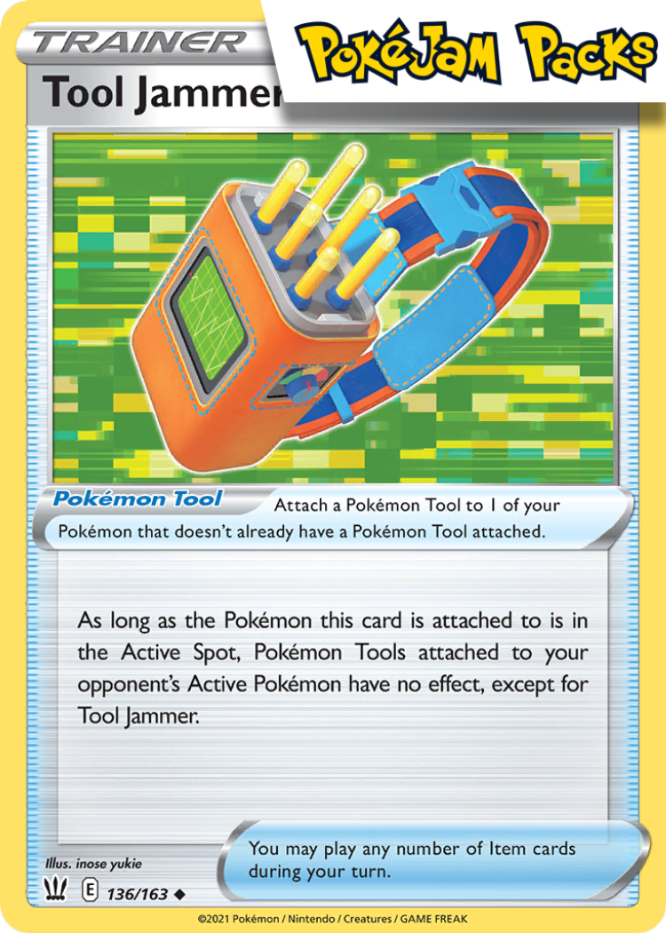 Tool Jammer - 136/163 - Uncommon - Battle Styles - Pokemon TCG
