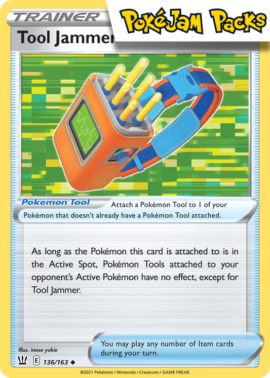 Tool Jammer - 136/163 - Uncommon - Battle Styles - Pokemon TCG