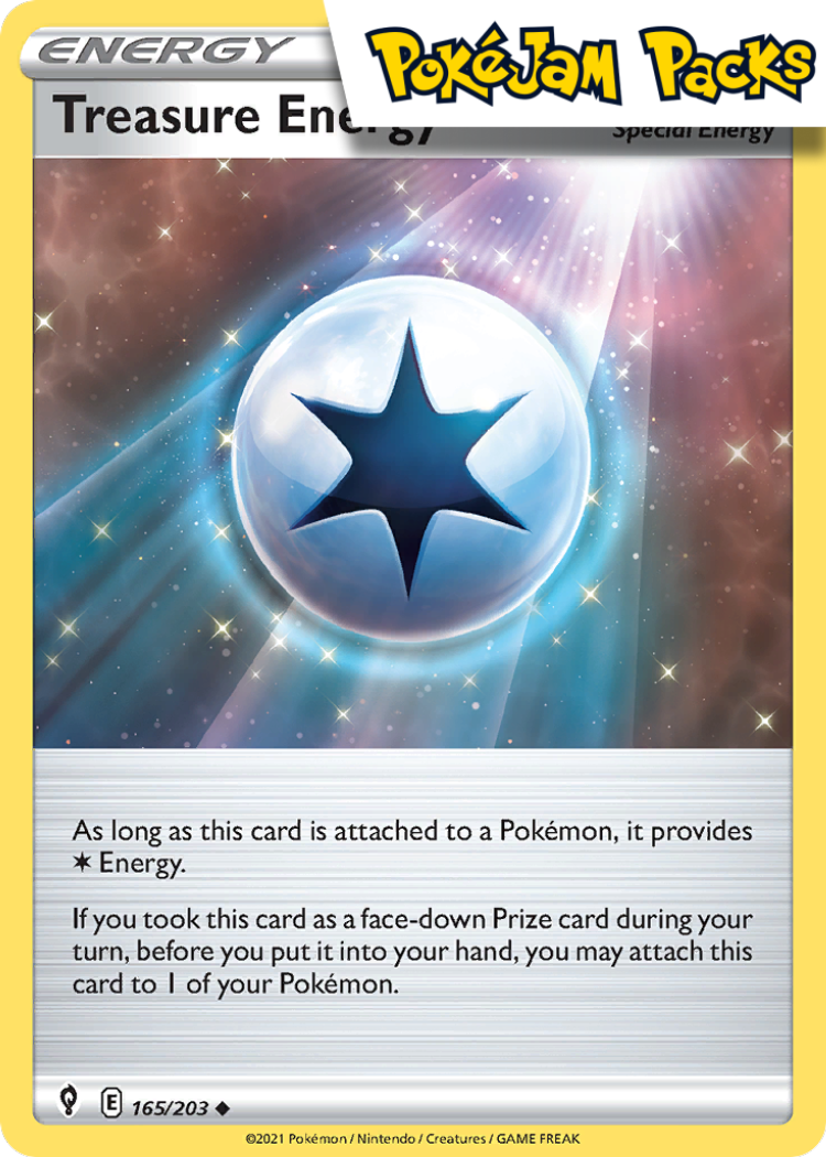 Treasure Energy - 165/203 - Uncommon - Evolving Skies - Pokemon TCG