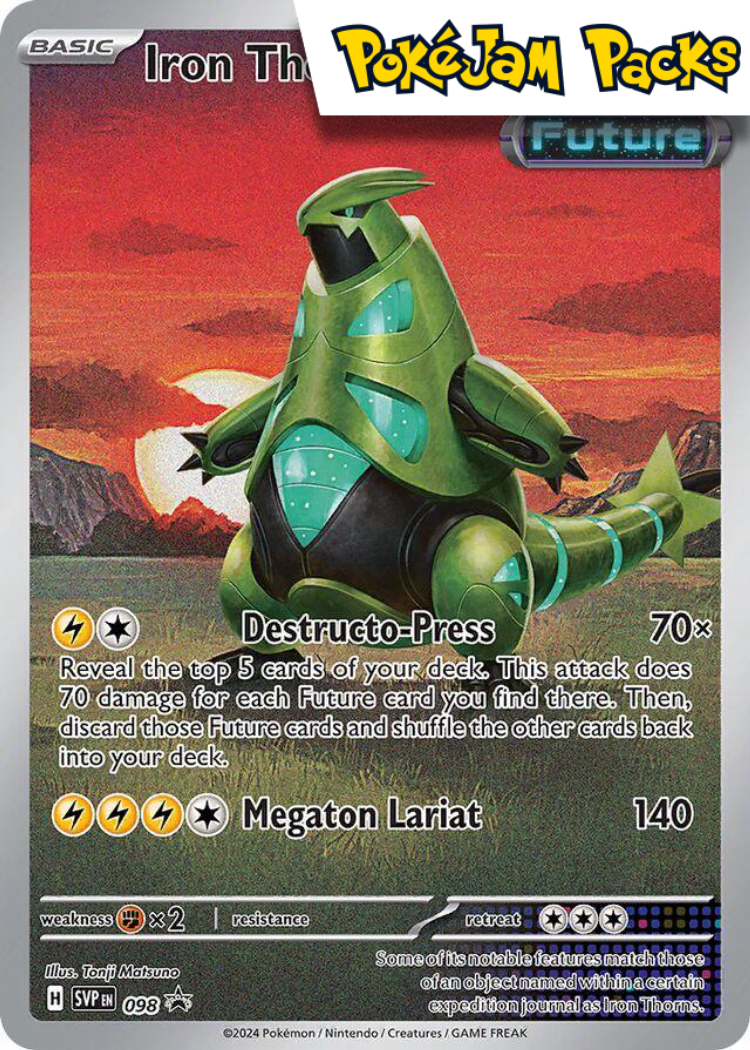 Iron Thorns (Sealed) - SVP098 - Illustration Rare Promo - Scarlet & Violet Promos - Pokemon TCG