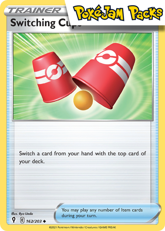 Switching Cups - 162/203 - Uncommon - Evolving Skies - Pokemon TCG