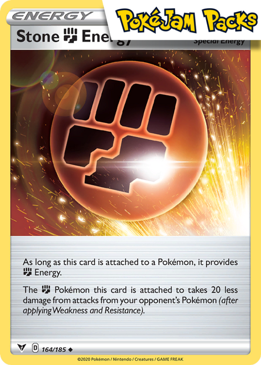 Stone F Energy - 164/185 - Uncommon - Vivid Voltage - Pokemon TCG