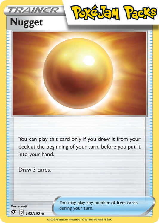 Nugget - 162/192 - Uncommon - Rebel Clash - Pokemon TCG