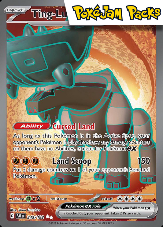 Ting - Lu ex - 243/193 - Paldea Evolved - Pokemon TCG